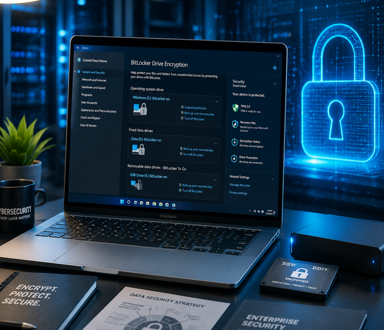 BitLocker چیست و چطور فعال کنیم؟