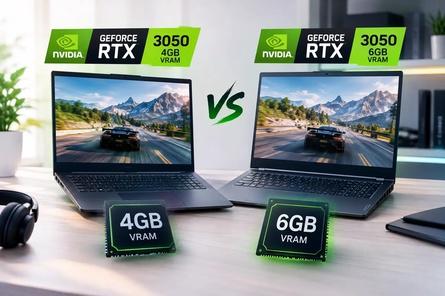 تفاوت VRAM در لپتاپ چیست؟ بررسی RTX 3050 چهار گیگ و شش گیگ