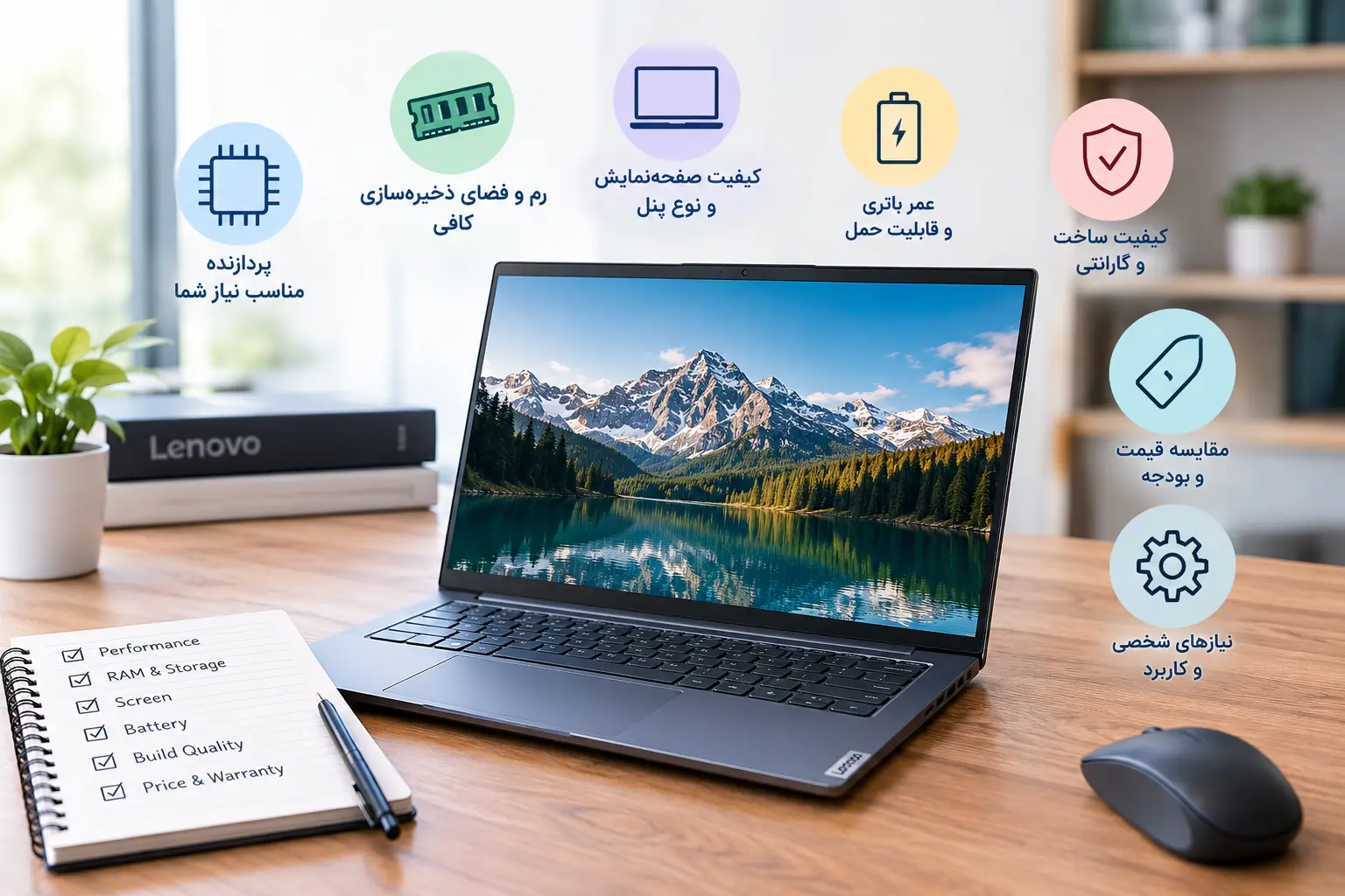 هنگام خرید لپتاپ چه نکاتی باید رعایت کنیم ؟