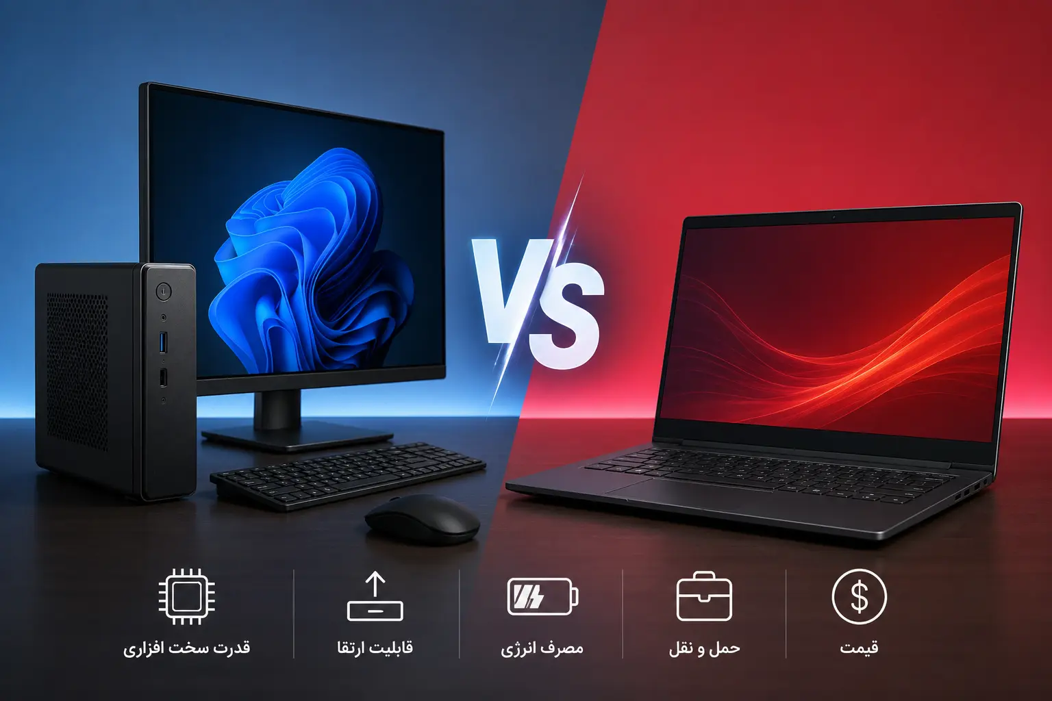 مقایسه مینی کیس و لپ تاپ | کدام گزینه برای شما بهتر است؟